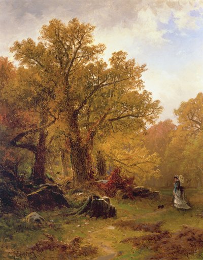 Herbstspaziergang von Alfred Thompson Bricher